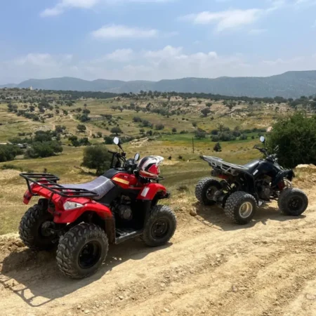 Quad tour with panoramic desert and mountain views in Agadir