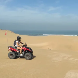 quad-enfant-plage-takate-agadir